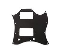 Full Face Pickguard Scratch Plate For Guitar Parts Replacement Guitar Pickguard Black