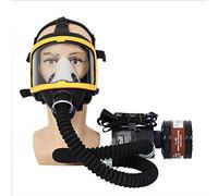 Full Face Respirator with Blower and Filter for Organic Vapor and Dust Protection in Industrial and DIY Applications