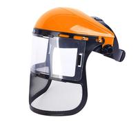 Full Face Shield - Anti Fog Transparent Screen, Safety Head Wear Protector, Lightweight Protective Visor | particles Splash Protection, Industrial Face Coverage For Painting Sanding Workshop Use
