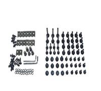 full fairing bolts kit For HYOSUNG GT250R 2006-2010 Bodywork Screws Motorcycle Complete Fairing Bolts Kit(Black)