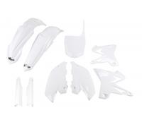 Full Fairing Plastic Kit Restyling Yamaha YZ 125 - 250 2005 - 2007 White Ufo