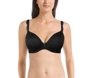 Full Figure Seamless Spacer Bra with Underwire Selma by Rosa Faia 5637 Black