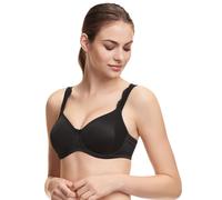 Full Figure Underwired Minimiser Bra London by Susa 8013 34-46 B-G Black