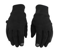 Full Finger Cycling Gloves, Splash-Proof Touch Screen Gloves Windproof Precision Work Anti Loss Buckle for Training for Men (L)