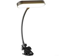 Full for SPECTRUM Reading Lamp, Adjustable Eye Care Light with 3000K-6500K and 1200mAh Battery, Portable Clip On Lamp for Desk Bed Music Stand