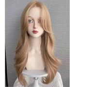 Full Front Lace Wig, High Temperature Silk Curly Hair, French Big Wave Cos Wig For Women