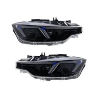Full Front Lights Compatible For BMW F30 F35 2013-2019 3 Series Auto Headlight Assembly Car Upgrade 2022 Accessories(Original Xenon)
