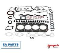 Full Gasket Set, engine for HYUNDAI H-1 JAPANPARTS KM-K02