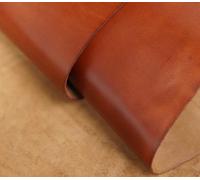 Full Grain Leather Sheet - Tan 12x24