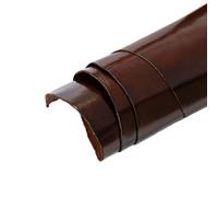 Full Grain Vegetable Tanned Tooling Leather Square 1.2-1.6mm (3-4oz) Thick Pre-Cut Cowhide Leather Sheet for Leather Crafting (12 x 24 in, Brown)