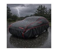 Full Hail Protector Car Cover Custom Fit for Toyota Highlander(2014-2025), Waterproof & Weatherproof Outdoor, UV Protection Breathable All-Season EVA material hn979ta