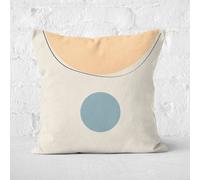 Full & Half Circle Square Cushion - 40x40cm - Soft Touch