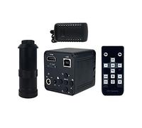Full HD 1080P 60FPS 2K 3800W 38MP HDMI USB Industrial Electronic Digital Video Microscope Camera (Color : 38MP With 130X)