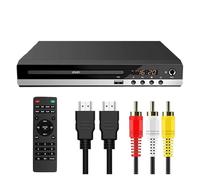 Full HD DVD Player Remote Control 1080P High Definition CD EVD VCD With AV HDMI Output Microphone USB For Home TV KTV Compact Small