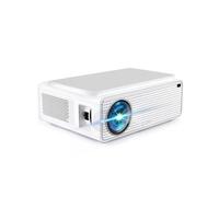 Full HD Projector, Native Resolution 1920x1080p Video Beam with 5G WiFi, Support iOS/Android Mac Sync Screen, 300" Display for Movie Games, Compatible with HDMI, VGA, USB, PC, DVD Device