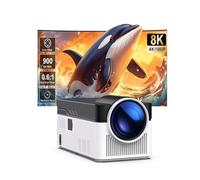 Full HD Ultra Short Throw Projector with Auto Shift 8K 4K 1080P 900ANSI BT5.4 Electronic Focus WiFi6 AllwinnerH716 Audio