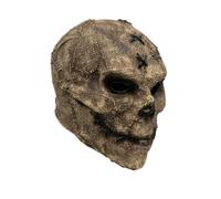 Full Head Halloween Masque Goth Skull Head Masque Latex Headwear