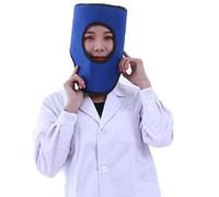 Full Head Lead Apron Lead Cap, X-Ray Protection, 0.35/0.5mmpb X-Ray Shield Lead Hat, For Dental Clinics, Veterinary Clinics, Operating Rooms 0.35mmpb