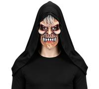 Full Head Skull Mask Hood Scary Costume Full Head Mask Type B One Size