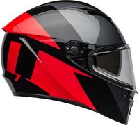 Full Helmet Bell LITHIUM Shear Metallic Gray/Red