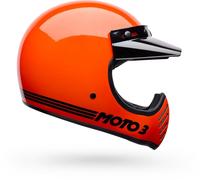 Bell Moto-3 Classic 2026, motocross helmet S Orange/Black