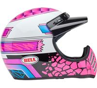 Full Helmet Bell MOTO-3 Death Spray Pink/Purple