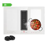 Full House 77 Down Air System Induction Cooker + Extractor Hood 477 m³/h EEC A