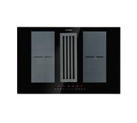 Full House Down Air System Induction Cooker + Extractor Hood Black