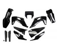 UFO Plastics Kit For Husqvarna TE 300 I 2020-2023 - Black