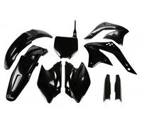 FULL Kawasaki KXF 450 2006 UFO Plast Black Fairing Plastic Kit