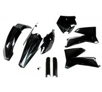 FULL Ktm SX 125 - 250 SXF 250 2005 - 2006 UFO Plast Black Fairing Plastic Kit