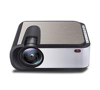 Full LED Projector 2200 Lumens Home Cinema USB AV SD Compatible TV Projector Small (Color : Basic Version) (Basic Version) small gift