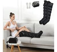 Full Leg Air Compression Massager for Pain & Swelling - Professional Pressotherapy Boots with Lymphatic Drainage, Cellulite Reduction - Home Recovery System