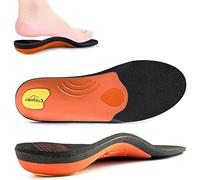 Full Length Metatarsal Arch Support Shock Absorption Orthotic Insole,Insert for Flat Feet,Plantar Fasciitis,Relieve Foot Soreness Unisex,Suitable Athletic,Work Shoes(Size:UK-13,Length:12.2",Black)