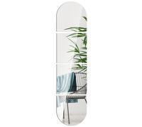 Full Length Wall Mirror Tiles.4 Pcs 30cm x 30cm Self Adhesive Thickened Acrylic Mirror Tiles Stick On Wall Mirrors Removable Mirror with Stickers.Frameless Full Body Mirrors for Bedroom LivingRoom Gym