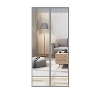 Full Magnetic Strip Anti Mosquito Door Curtain Summer ct Screen for Home A 180x220cm Easy Install Keeps Bugs Out Perfect for Patio and Entryways