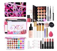 Full Makeup Kit, 29pcs Travel Makeup Palette, Professional Makeup Bundle, Portable Makeup Kit for Women, Comprehensive Makeup Set, All-In-Makeup Palette, Travel-Friendly Makeup Collection