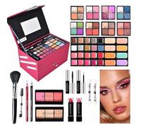 Full Makeup Kit for Women, Makeup Kit | Full Start Cosmetics Set for Beginners and Professionals, Includes Cosmetics and Makeup Tools