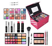 Full Makeup Kit, Makeup Kit | Full Start Cosmetics Set for Beginners and Professionals, Includes Cosmetics and Makeup Tools