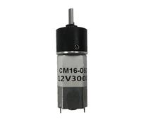 Full Metal Gear SR16-050 Miniature DC Planetary Gear Motor 16MM Low Speed 12V CW CCW 1Pcs(12V 46RPM)