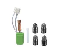 Full Metal Hotend Assembly for Fast 3D Printing Includes 4 Long Lasting Steel Nozzles Plug and Play Hotend Assembly