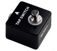 Full Metal Tap Tempo Switch Pedal for Mosky Guitar Pedals with 1/4" Output and Compact Design