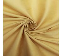 Full Metre Premium Quality Stunning Silk Feel Dupion Subtle Sparkle Fabric 60" Wide by The Fabric Guys (Gold)