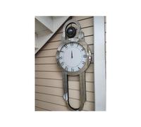 Full Mirrored Grandfather Style Clock 39x118Cm