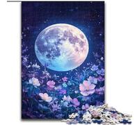 Full Moon 1000 Piece Jigsaw Puzzles for Adults Gifts, Challenging Game Gifts for Is Ideal As A Gift for The Whole Family 50x75cm