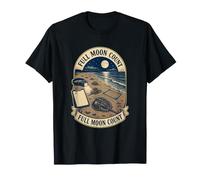 Full Moon Count Horseshoe Crab Beach Survey T-Shirt