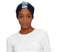 Full Moon in Night Printed Fashion Headscarf Hat, Elastic Headwrap Versatile Headwear, for Lady Outing Party Use