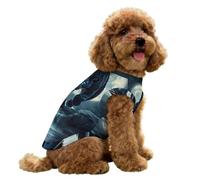 Full Moon Leopard Blue Eyes Dog Shirts Cooling Tank Vest S