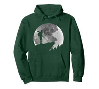 Full Moon Metal Detecting Funny Metal Detectors Men Pullover Hoodie