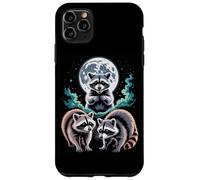Full Moon Raccoon Trio Night Forest Wildlife Case for iPhone 11 Pro Max